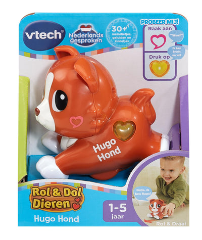 Vtech-Rolle und Dol Hugo Dog