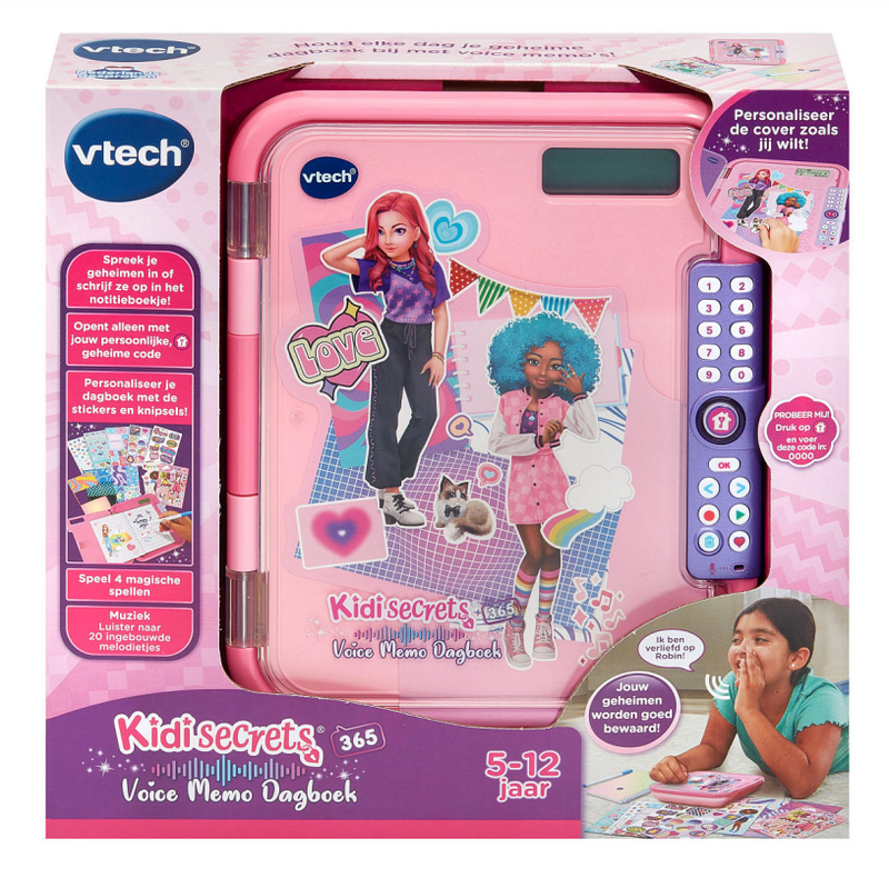 Vtech Kidisecrets Voice Memo -Tagebuch