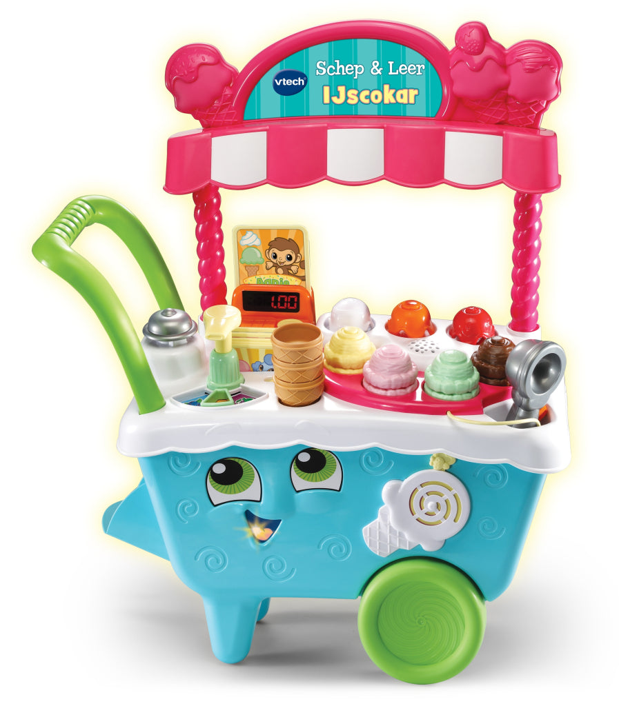 Vtech Ice Cream Scoop Leder Junior Blue Pink 26-Piece
