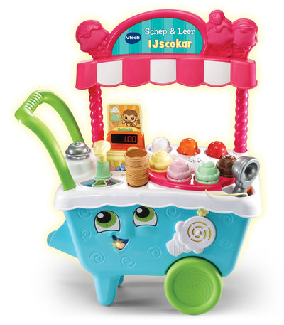 Vtech Ice Cream Scoop Leder Junior Blue Pink 26-Piece