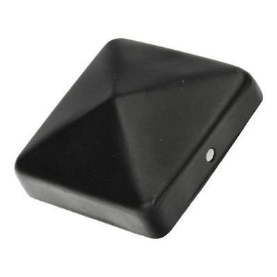 Mack 1069087 - Pfostenverzierung Pyramide schwarz 71 mm | 10 Stück