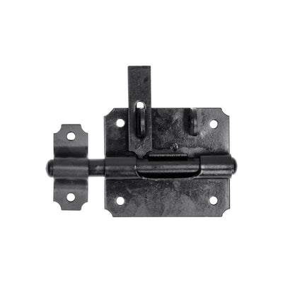 Mack 1069134 - Vorhängeschlossriegel schwarz 80 mm | 5 Stück
