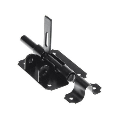 Mack 1069134 - Vorhängeschlossriegel schwarz 80 mm | 5 Stück