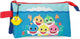 Jim Jam Federmäppchen Baby Shark Stiftetui 3 Fächer mit 2 Reißverschlüssen