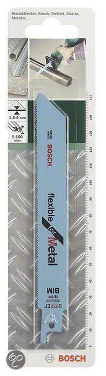 Bosch Zubehör Säbelsägeblatt Bimetall | s 922 ef (2 Stück) - 2609256706