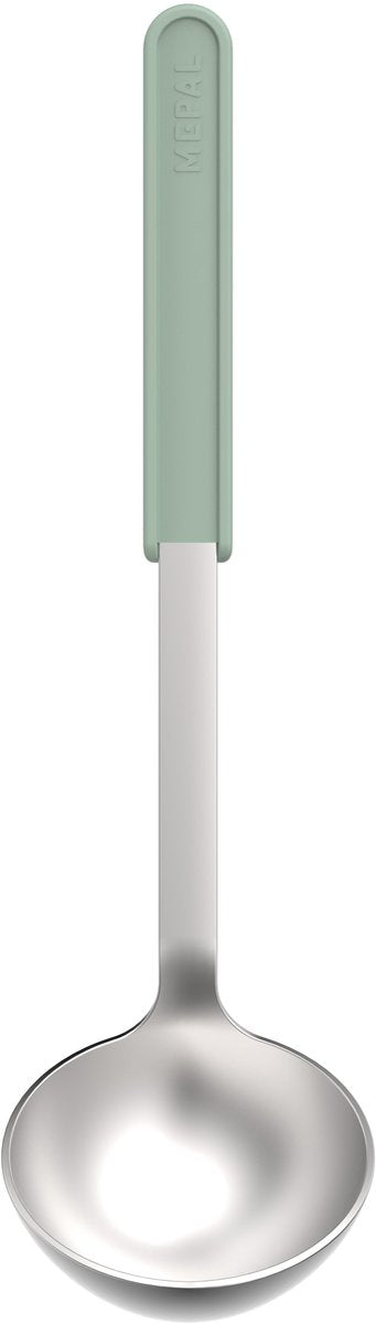 Mepal Suppenlöffel Chef It aus Edelstahl – 32 cm – Servierlöffel – liegt gut in der Hand – spülmaschinenfest – Küchenutensilien – nordischer Salbei