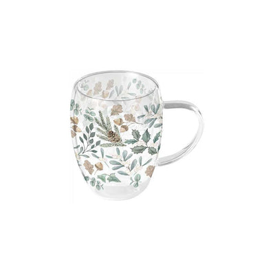 Ambiente Glas 350ml Blätter