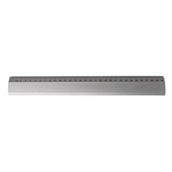 Aluminium-Lineal mit 30 cm Durchmesser, rutschfest