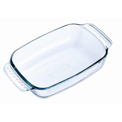 Pyrex-Auflaufform klassisch 22x13cm aus Glas