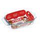 Pyrex-Auflaufform klassisch 22x13cm aus Glas