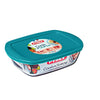 Pyrex Cook Store 1,2L -Gericht mit Deckeldeckel