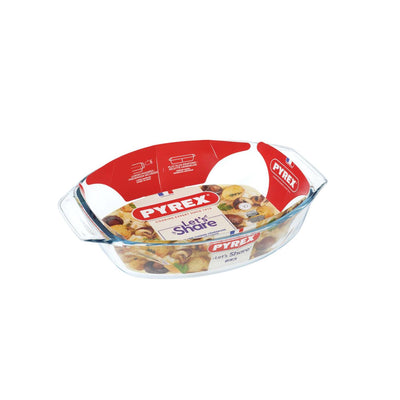 Pyrex-Auflaufform oval 35 x 24 cm 2,8l