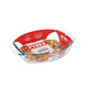 Pyrex ovale Auflaufform 39x27 cm aus Glas