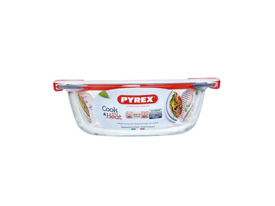Pyrex-Kochofenform, 20 x 18 x 7 cm