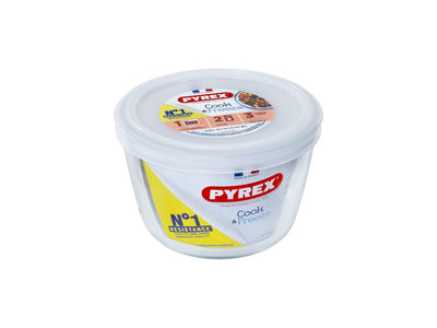 Pyrex Cook Freeze -Skala um 0,6 l 12 cm mit Klammerdeckel