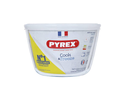 Pyrex Cook Freeze Skala um 1,6 l 16 cm mit Klammerdeckel