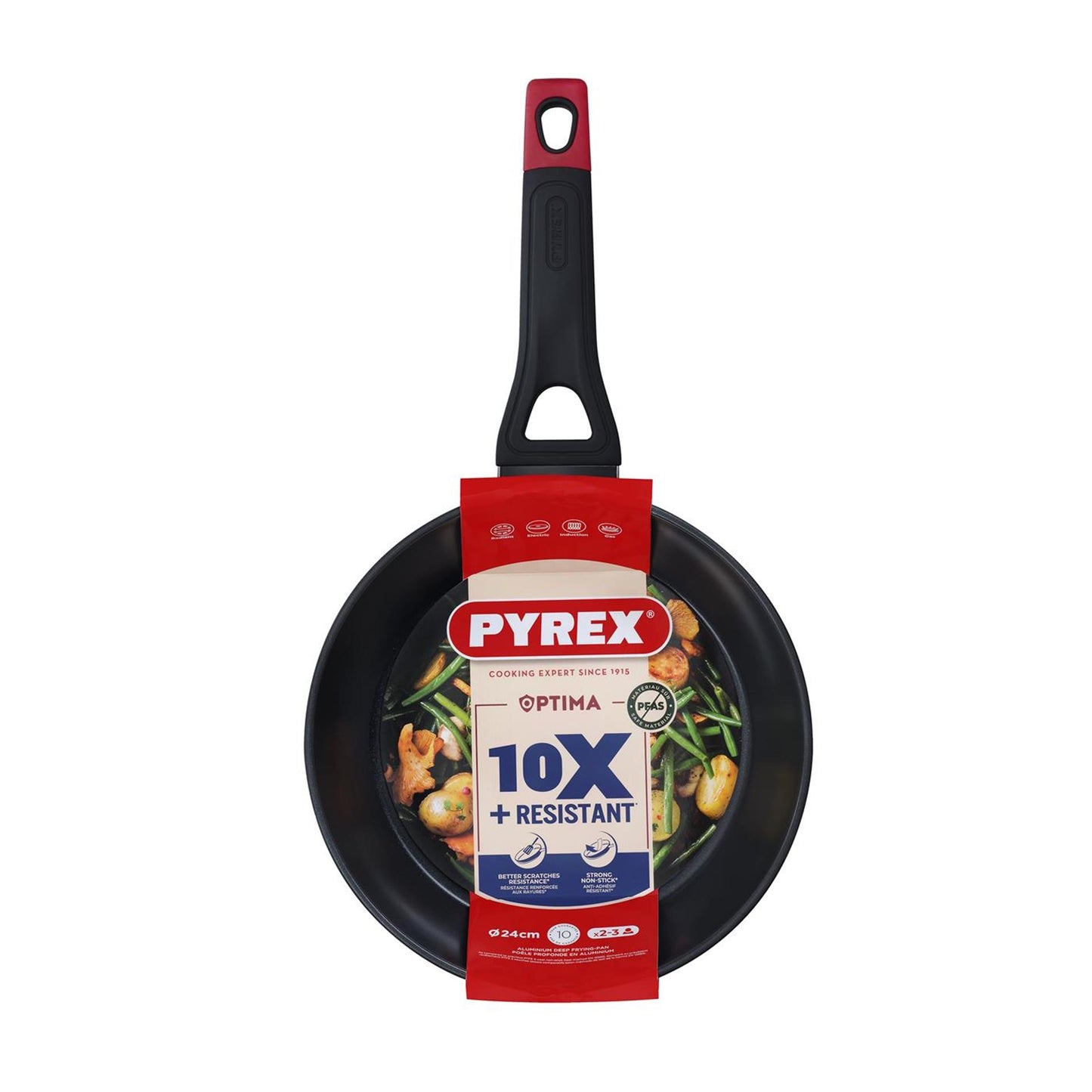 Pyrex Optima+ Frittierpfanne ø24cm