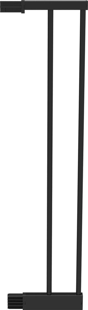 Noma Verlängerungs-Treppenschutzgitter, einfache Presspassung, 14 cm, Metall, Schwarz, 93835