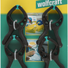 Wolfcraft Microfix | Federklemmen | 4 Stück - 3432000
