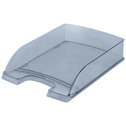 Briefablage Leitz Plus grau A4 Polystyrol