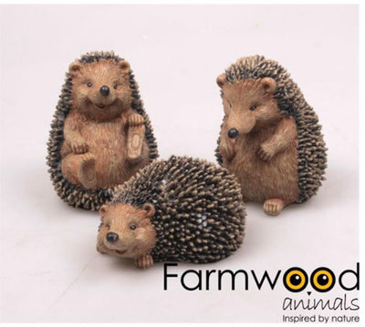 Farmwood Tiere Gartenstatue Igel 12cm