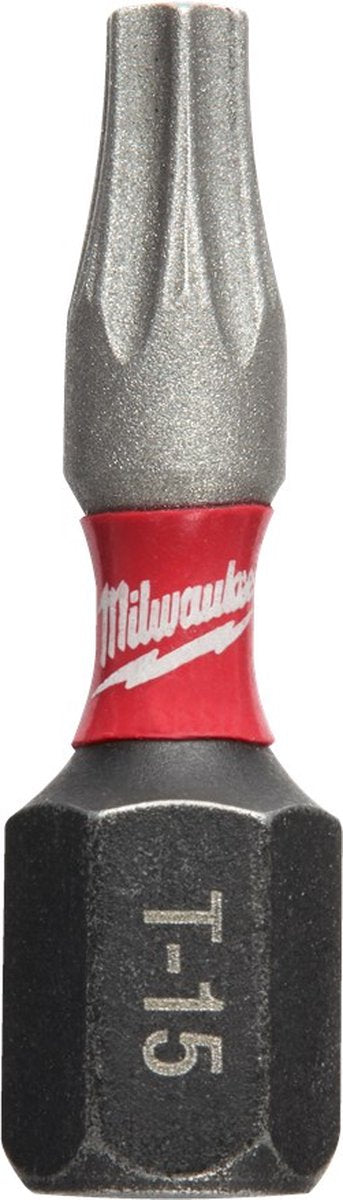 Milwaukee Shockwave Impact Duty™ Schraubendreher-Bits Shockwave Tx15 x 25 mm – 2 Stück – 4932430872