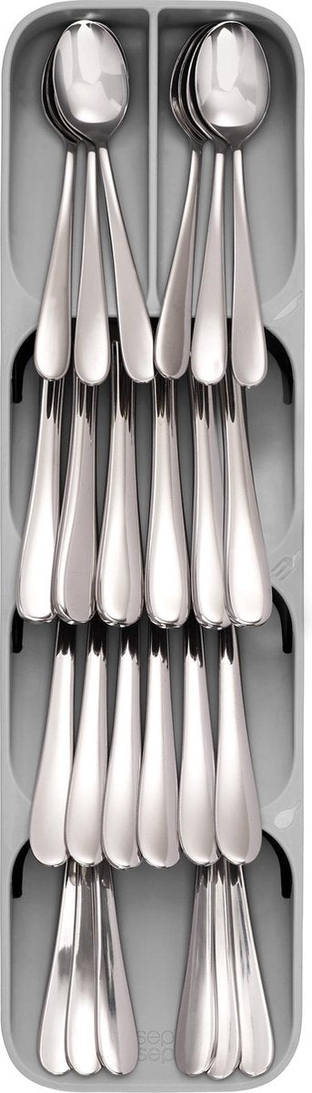 Joseph Joseph Besteck-Organizer – 11 x 39,5 x 5,7 cm – grau
