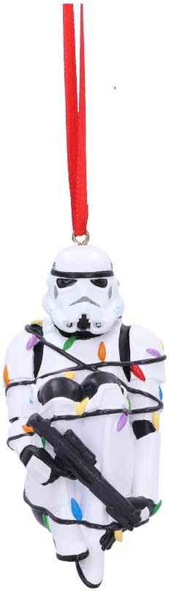 Nemesis Now Star Wars – Stormtrooper in Fairy Lights Weihnachtskugel – mehrfarbig