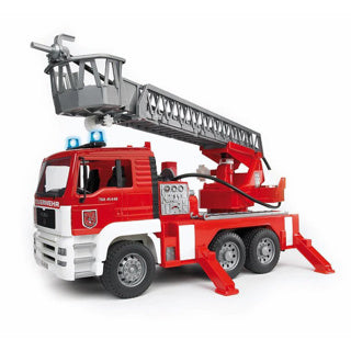 Bruder Man Fire Brigade Crane Truck