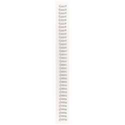 Binderücken GBC Wirebind 34 Silber 100 Stk