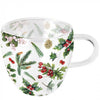 Ambiente Glas Wintergrün 200ml weiß