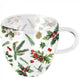 Ambiente Glas Wintergrün 200ml weiß