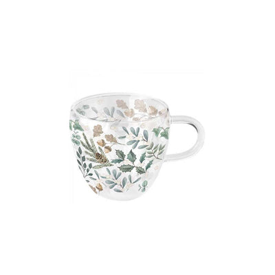 Ambiente Glas 200ml Blätter
