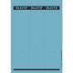 Aktenrückenetiketten Leitz blau 75 Blatt Papier