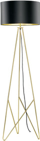 Eglo Design Camporale - Stehleuchte - 1 Licht - Messing - Schwarz, Gold