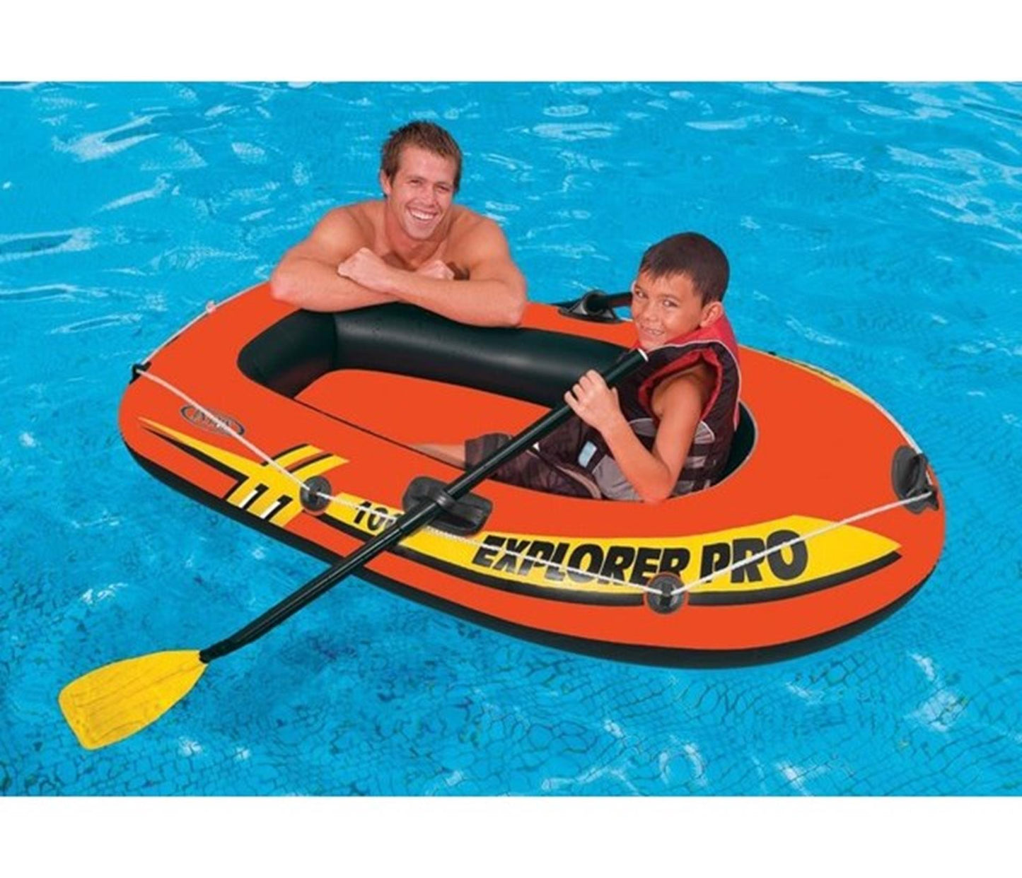Intex Explorer Pro 100 Single -Person aufblasbares Boot