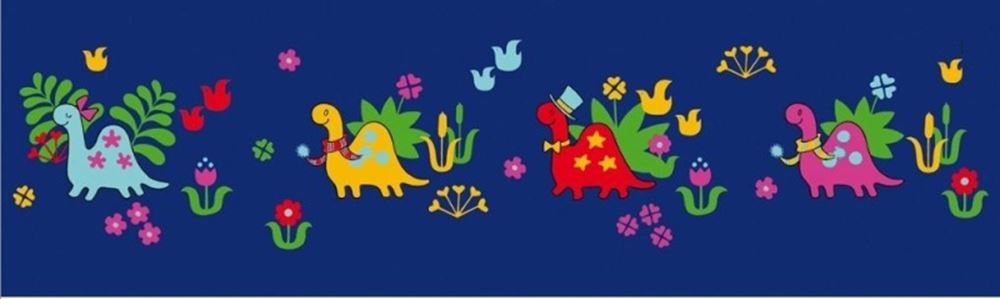 Lose Drehkappe Dino d.blau