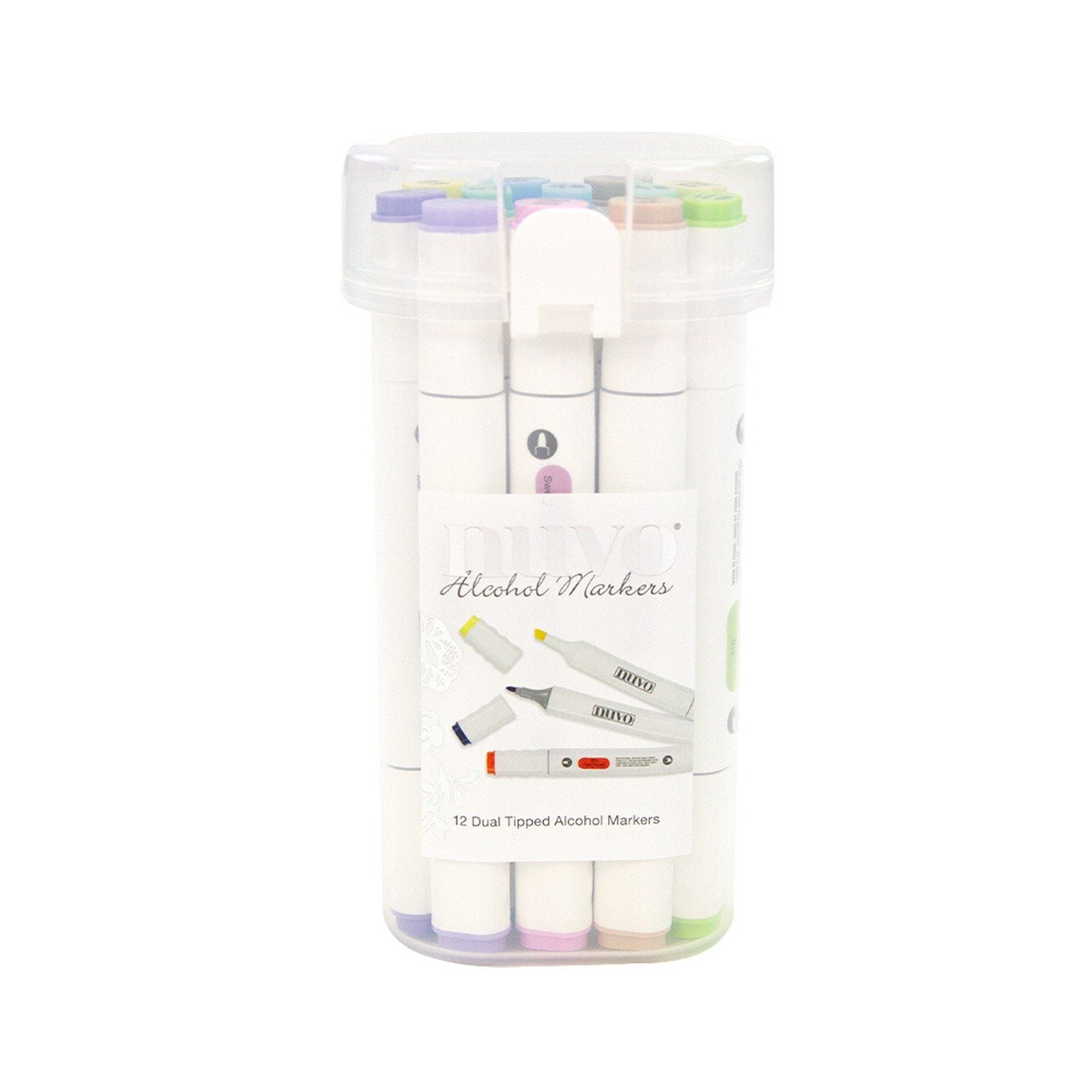 Nuvo von Tonic Studios Nuvo • Markerstift Perfect Pastels 12 Stück
