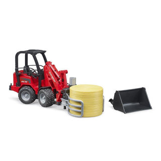 Bruder Schäffer Compact Load 2630 mit Heuballen Gripper
