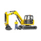 Bruder Cat Mini -Bagger mit Arbeiter