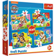 Oku Paw Patrol 4 in 1 Puzzle 12-15-20 und 24 Teile