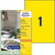 Etiketten Avery Zweckform 210x297mm gelb