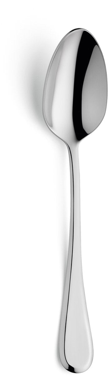 Amefa Drift – 2-teiliges Dessertlöffel-Set – Hochglanz – Silber