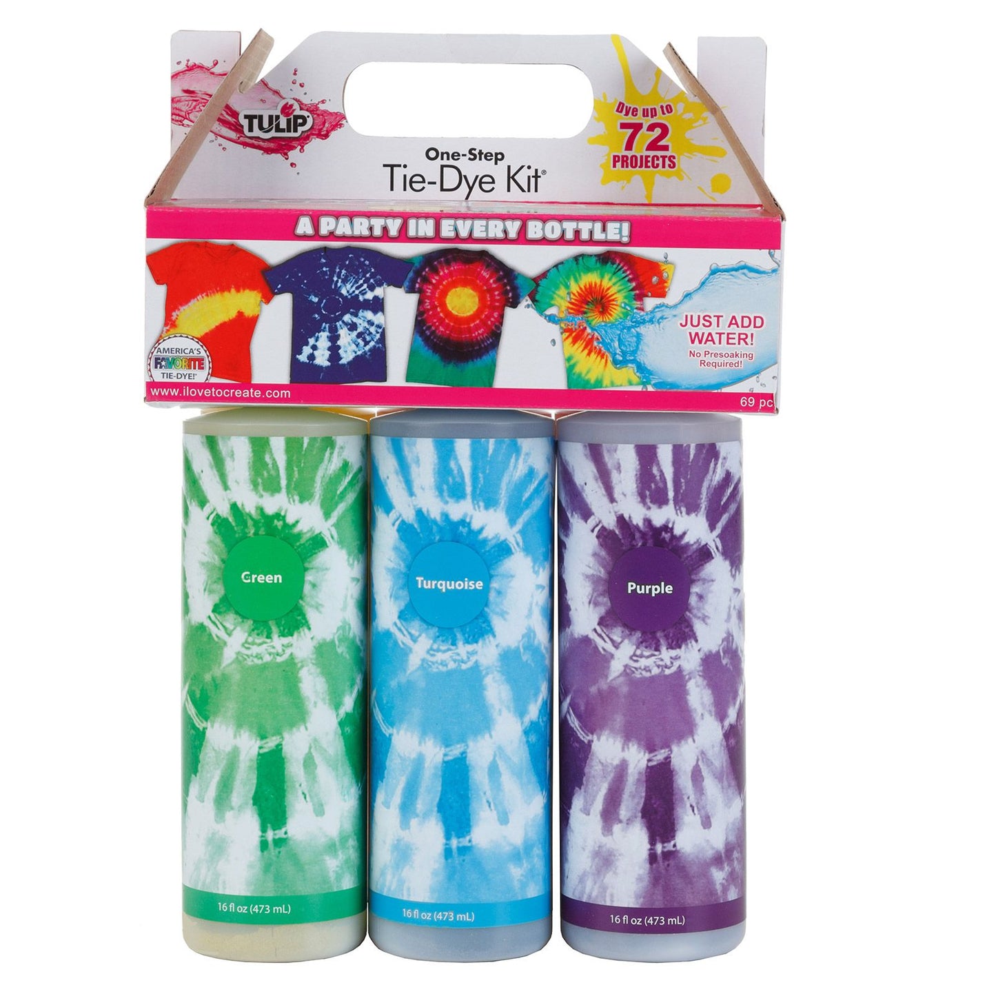 Tulpe Ein-Schritt-Batik-Tulpe • Batik-Set in 6 Farben