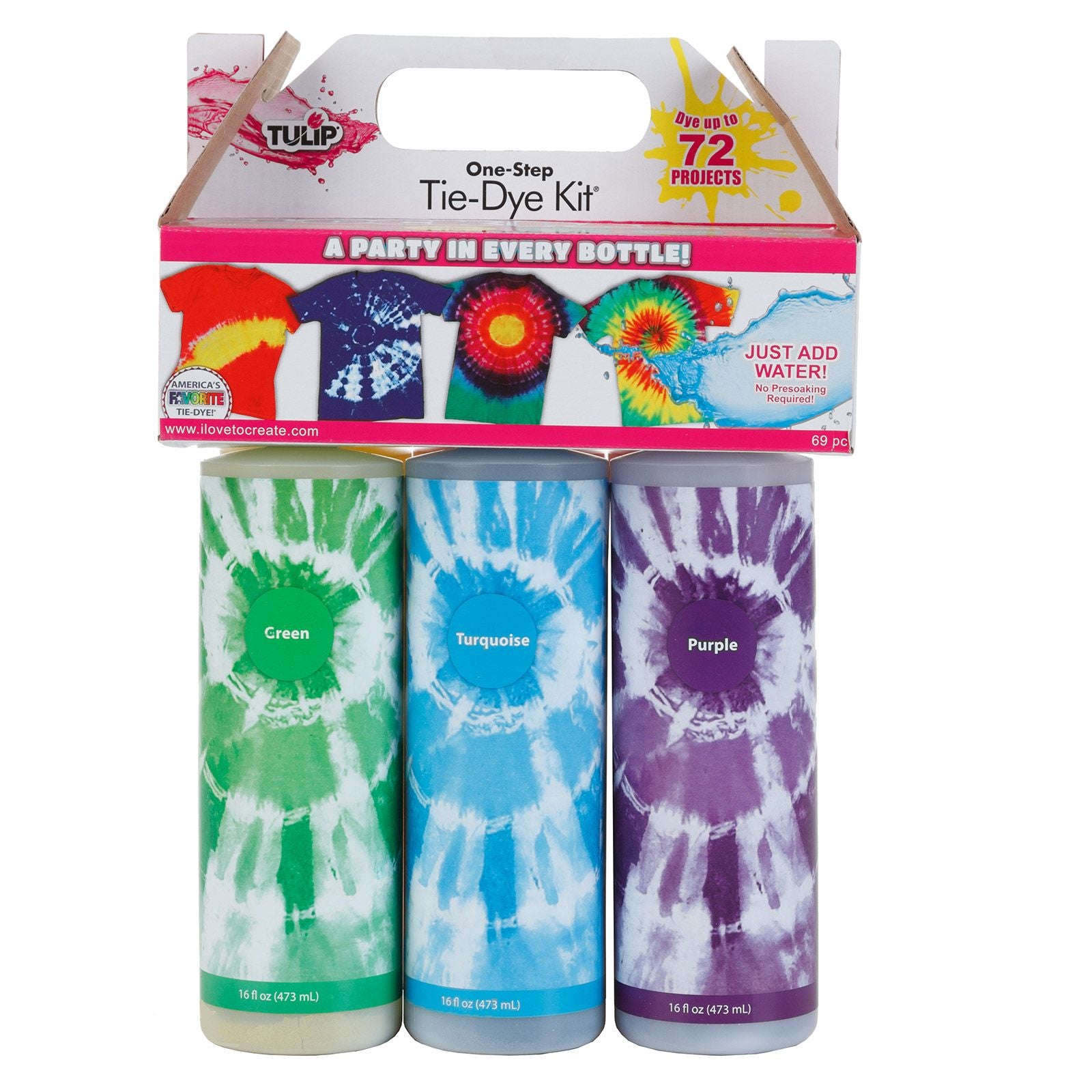 Tulpe Ein-Schritt-Batik-Tulpe • Batik-Set in 6 Farben