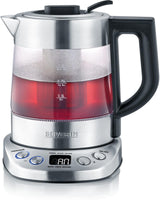 Severin Wasserkocher Glas Edelstahl 1l 2200w - afbeelding 1