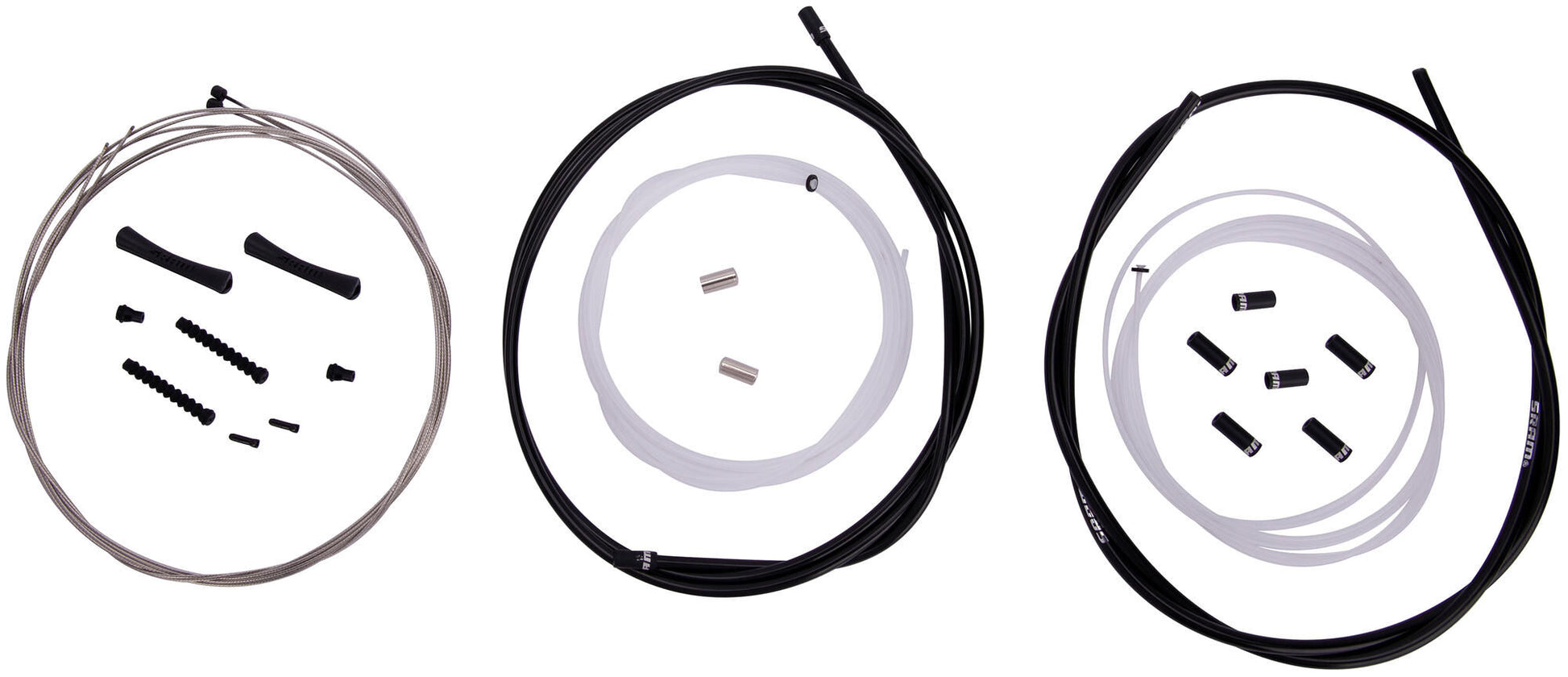 Sram Schaltzugset Slickwire Pro Leitungsset Slickwire Pro 2x2300mm schwarz