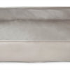 BIA Bett künstlicher Leder Cover Hundkorb Taupe