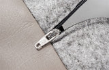 BIA Bett künstlicher Leder Cover Hundkorb Taupe - afbeelding 3