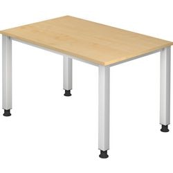 Bach Schreibtischhammer VQS12 3 braun 1200 mm x 685 mm